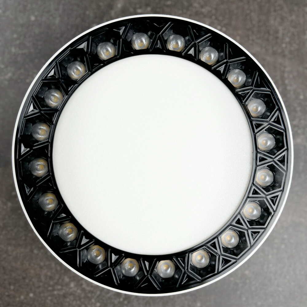 Светильник LED Violux ДББ ADAMANT-N 24W 4200K IP20 черный ( 330171 )